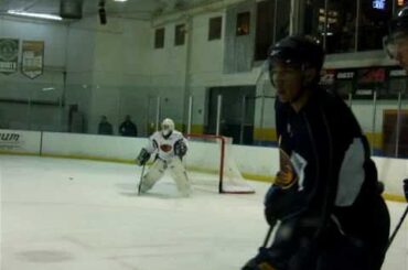Zach Bogosian. The Thrashers 2009 Training Camp.