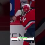 Hockey FIGHT: Duhaime vs Lyubushkin 👊🥊