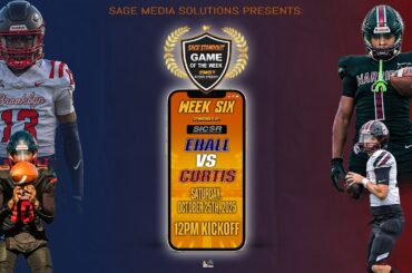 Erasmus Hall vs Curtis | Sage Standout Game of the Week | 10/25/2025 | PSAL 4A | Varsity Football