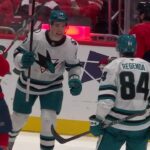 Sharks' Celebrini With A Slick Between-The-Legs Assist to Regenda