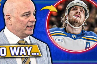 Blues give multiple SURPRISING updates...