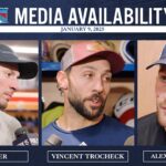 NYR Practice: J.T. Miller, Vincent Trocheck and Alexis Lafrenière Media Availability | Jan. 9, 2026