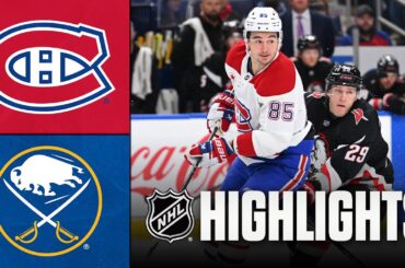 Canadiens vs. Sabres | NHL Highlights | January 15, 2026