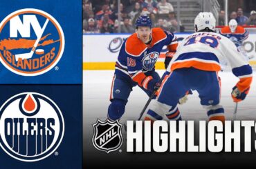 Islanders vs. Oilers | NHL Highlights | January 15, 2026