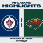 NHL Highlights | Jets vs. Wild - January 15, 2026