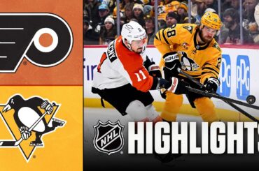 Flyers vs. Penguins | NHL Highlights | January 15, 2026