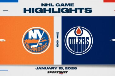 NHL Highlights | Islanders vs. Oilers - January 15, 2026