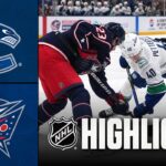 Canucks vs. Blue Jackets | NHL Highlights | January 15, 2026