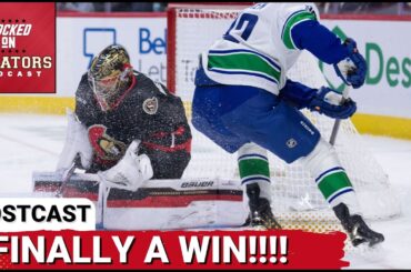 POST CAST: TWO QUICK GOALS GIVE OTTAWA SENATORS ENOUGH TO BEAT VANCOUVER CANUCKS, SNAP LOSING STREAK