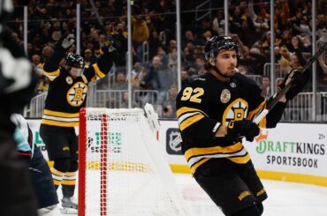 Game Highlights: Boston Bruins vs Seattle Kraken
