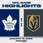 NHL Highlights | Maple Leafs vs. Golden Knights - January 15, 2026