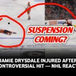 NHL SHOCKER: Ross Johnston Ejected After Brutal Hit on Jamie Drysdale