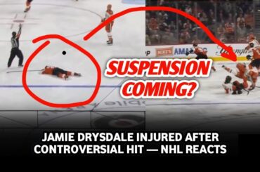 NHL SHOCKER: Ross Johnston Ejected After Brutal Hit on Jamie Drysdale