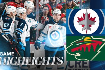 Minnesota Wild vs. Winnipeg Jets - Game Highlights