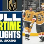 Toronto Maple Leafs at Vegas Golden Knights | FULL Overtime Highlights - January 15, 2026
