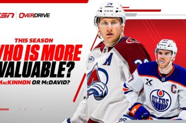 McDavid or MacKinnon: Who's more valuable to their team?
