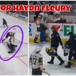 Winnipeg Jets Haydn Fleury Injury: Stretchered Off After Kolesar Hit | Jets vs Golden Knights Injury