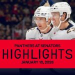 Panthers at Senators Highlights | 01.10.26