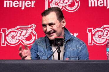 Sergei Fedorov on Red Wings retirement ceremony: 'I'm a team guy'