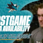 Postgame at WSH (1/15): Celebrini
