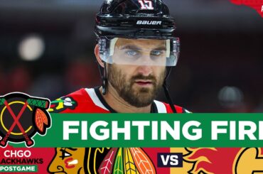 BLACKHAWKS POSTGAME: Foligno Scores 2nd of the Season, Chicago BURNED by Calgary | CHGO Blackhawks