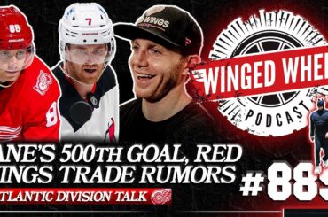 KANE SCORES 500, RED WINGS TRADE RUMORS, & STALWART GIBSON - Winged Wheel Podcast - Jan. 11th, 2026