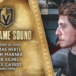 🎥 POSTGAME SOUND: Hertl, Marner, Eichel & Cassidy