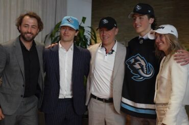 Repêchage LNH 2025 - Dans les coulisses avec Caleb Desnoyers