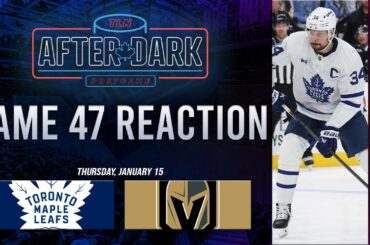 Toronto Maple Leafs vs Vegas Golden Knights Postgame Show ft. Nick Alberga | Game 47 | After Dark