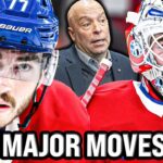 Habs make MULTIPLE moves... - This has serious implications