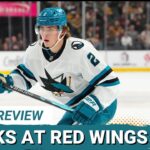 Will Smith Set For DRAMATIC Return, Can San Jose Sharks STUN Detroit Red Wings?