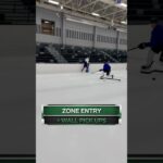Professional ice hockey drills with Dallas Stars prospect Kyle Looft ￼