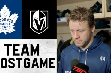Maple Leafs Full Media Availability | Post Game vs Vegas Golden Knights | January 15, 2026