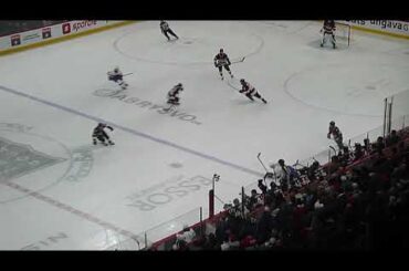 Tyler Boucher of the Belleville Senators scores vs. the Laval Rocket 1/14/26