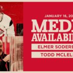 Elmer Soderblom & Todd McLellan - Morning Skate | Jan 16, 2026