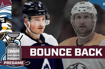 Cale Makar and the Colorado Avalanche continue home stand against Nashville Predators