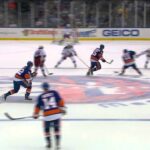 Gotta See It: Hayes goes 360, muscles puck past Islanders