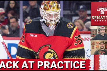 Linus Ullmark Rejoins Ottawa Senators + Weekend Preview vs Montreal Canadiens, Detroit Red Wings