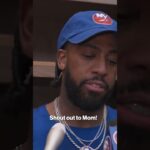 Anthony Duclair's hat trick was for Mom! 🥹 #shorts