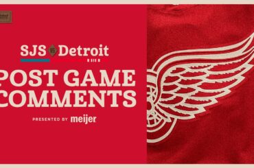 Lucas Raymond, Marco Kasper, Todd McLellan Post Game Comments vs SJS | JAN. 16, 2026