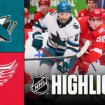 Sharks vs. Red Wings | NHL Highlights | January 16, 2026