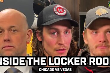 INSIDE THE LOCKER ROOM: Jeff Blashill, Tyler Bertuzzi & Arvid Söderblom Celebrate Win Over VGK