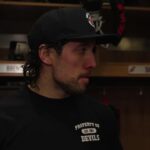 Dillon, Dadonov, Glass & Keefe speak after Devils practice Friday