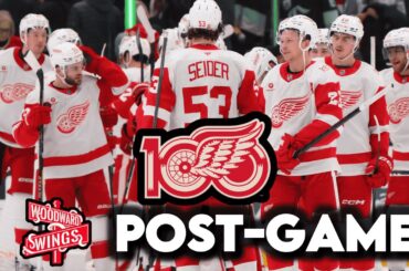 Detroit Red Wings vs San Jose Sharks LIVE Post-Game | Woodward Wings