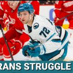 San Jose Sharks Veterans STRUGGLE as Red Wings Capitalize – Smith & Celebrini Shined