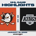 NHL Highlights | Ducks vs. Kings - January 16, 2026