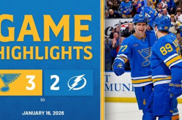 Game Highlights: Blues 3, Lightning 2 (SO)