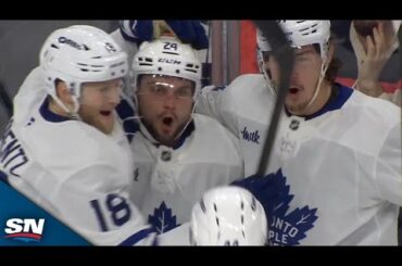 Maple Leafs’ Scott Laughton Snipes Shorthanded Equalizer In Return To Philadelphia