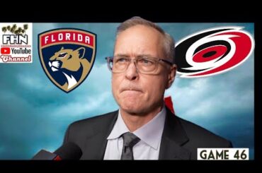 Paul Maurice, Panthers Postgame: Florida Gets Blown Out 9-1 by Carolina Hurricanes