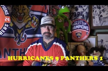 Florida Panthers Lose to Carolina Hurricanes 9-1 Total Domination!